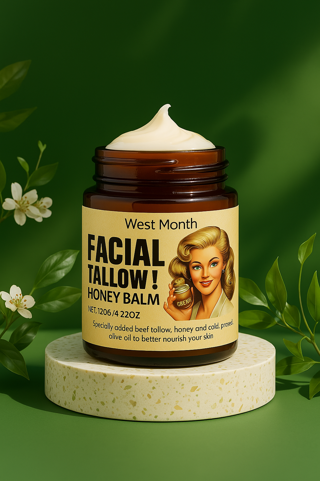 Golden Glow Facial Tallow & Honey Balm